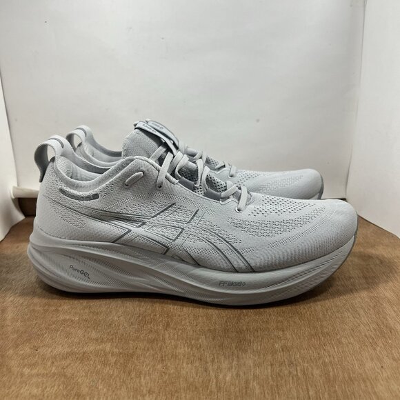 Asics Gel-Nimbus 26 Mens Size 15 Gray Athletic Running Walking Shoes Sneakers